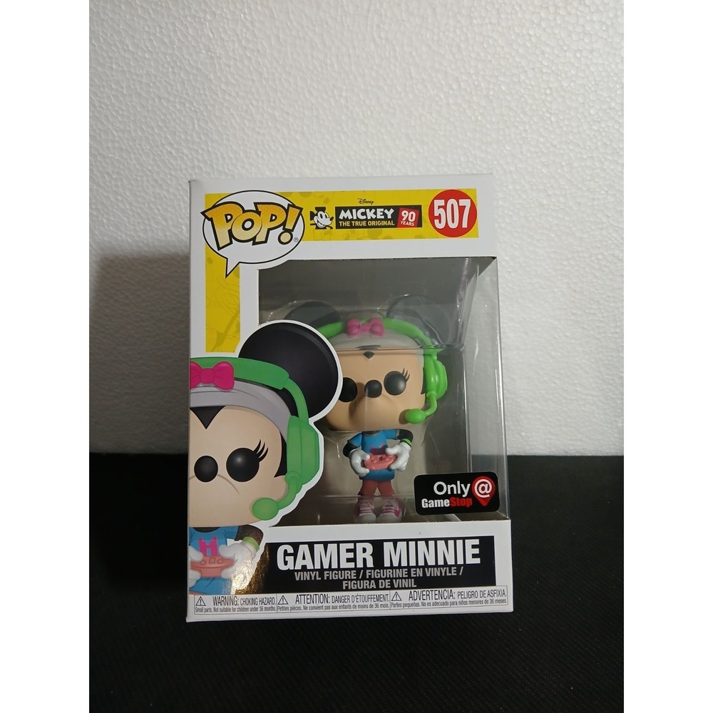 Funko Pop! Vinyl: Disney - Gamer Minnie‎ - GameStop (Exclusive) #507
